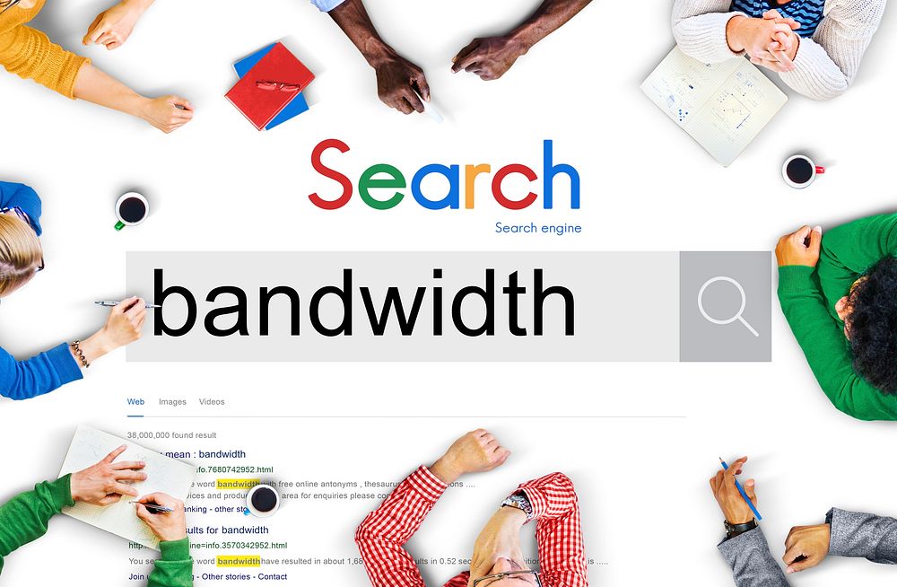Bandwidth Internet Connection Online Technology Concept