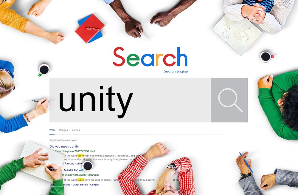 Unity Teamwork Togetherness Partnership Cooperation Concept