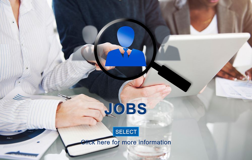Jobs Career Employment Hiring Occupation Work Concept