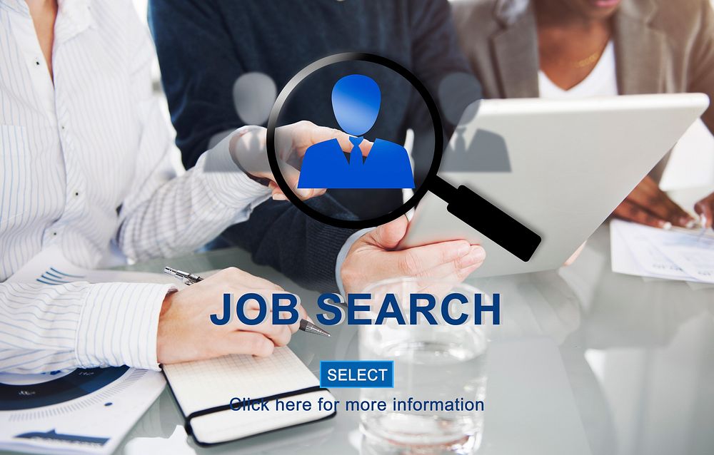 Job Search Application Hiring Profession Career Concept