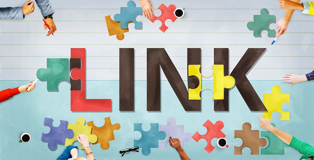 Link Connection Linkage Network Online Concept