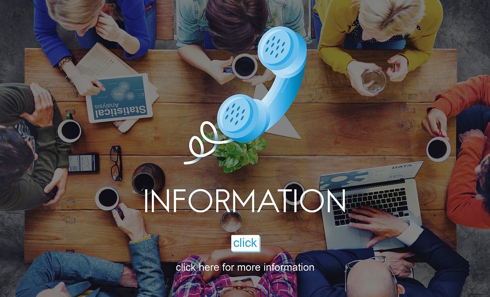 Information Content Data Communication Media Concept