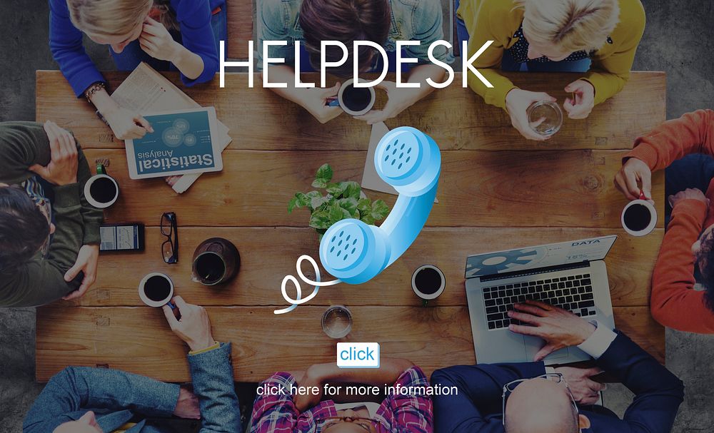 Help Desk Helping Assistance Advice Support Concept
