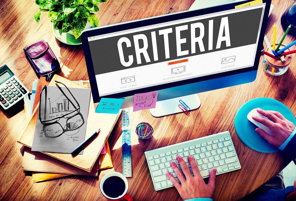 Criteria Controlling Follow Guidelines Conduct Concept