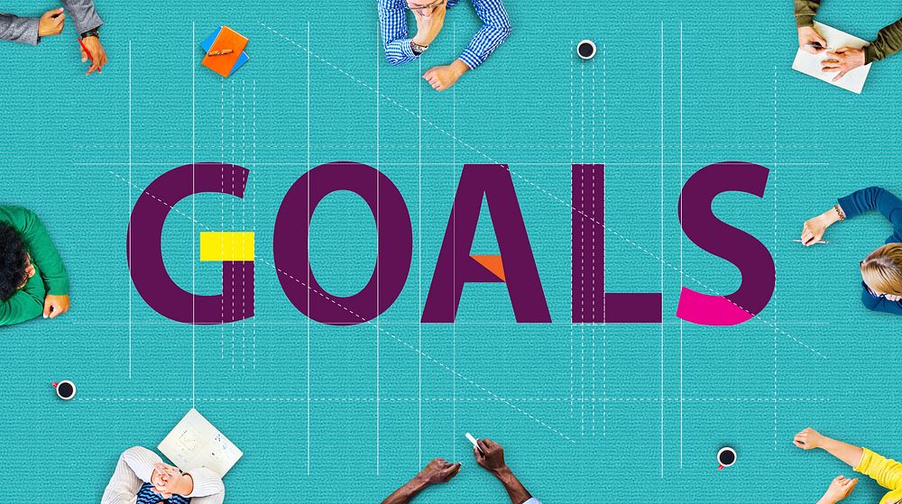 Goals Ideas Aspiration Dreams Graphic Concept