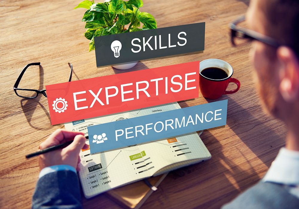 Expersite Skills Performance Business Abilities Concept