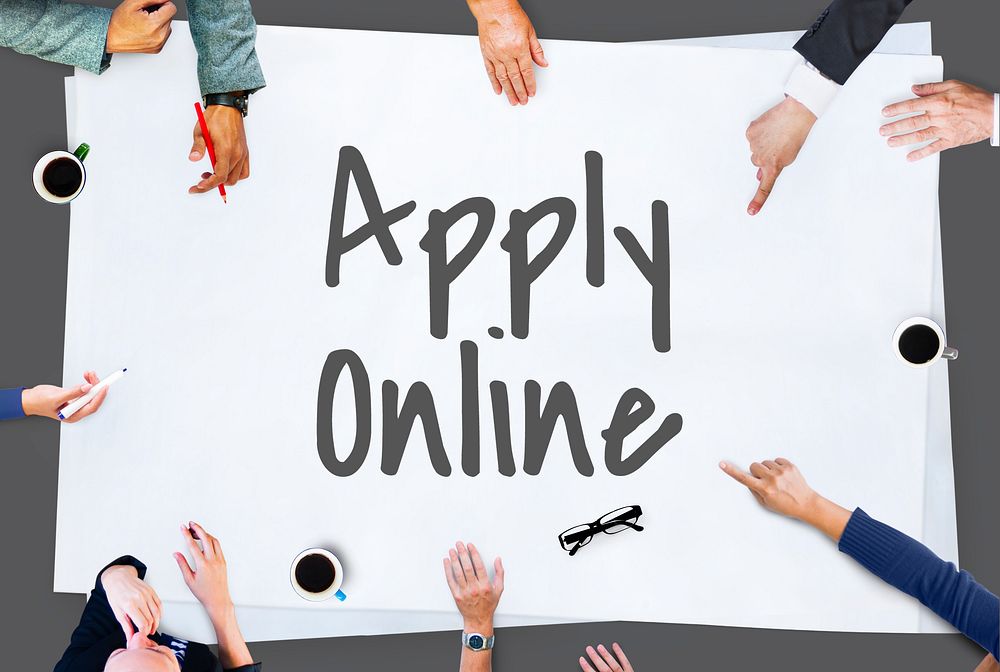 Apply Online Registration Application Networking Online Concept
