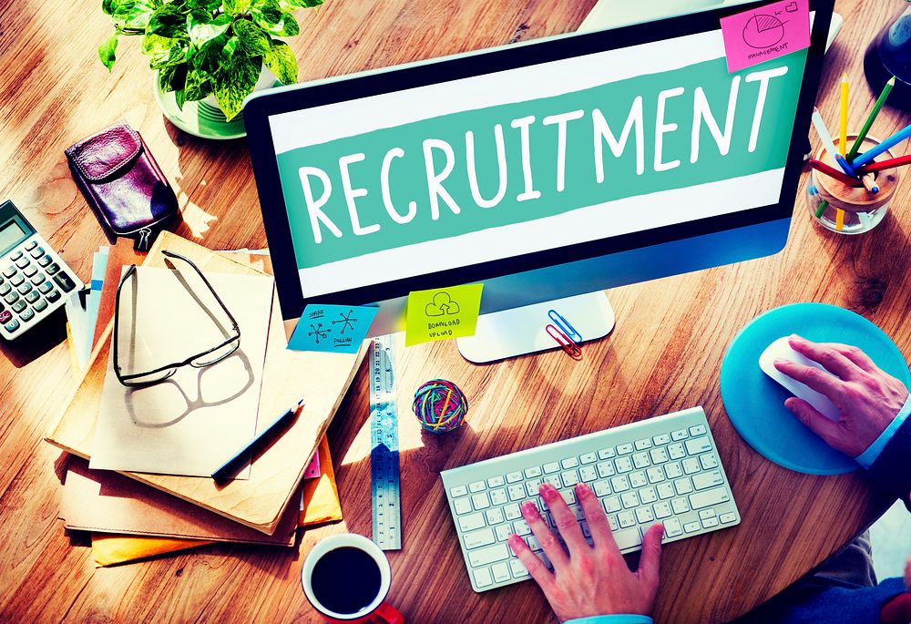 Recruitment Employment Hiring Human Resource Concept