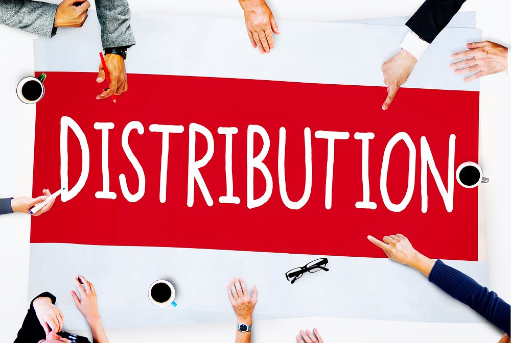 Distribution Sale Marketing Distributor Strategy Concept