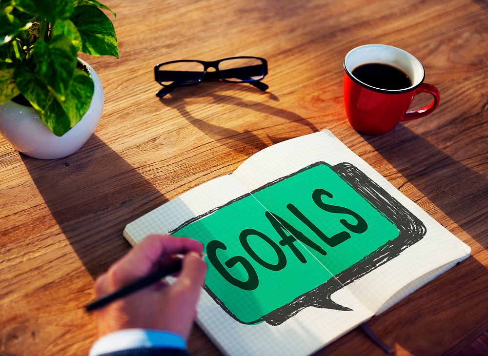 Goals Aspiration Achievement Inspiration Target Concept