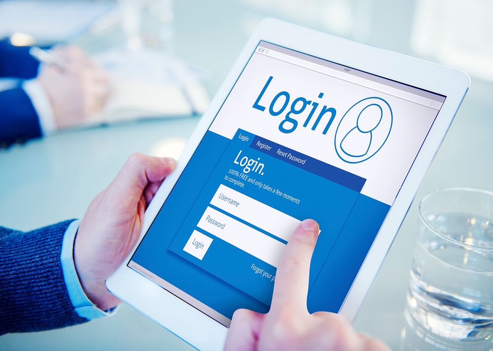 Login Registration Membership User Register Join Subscribe Concept