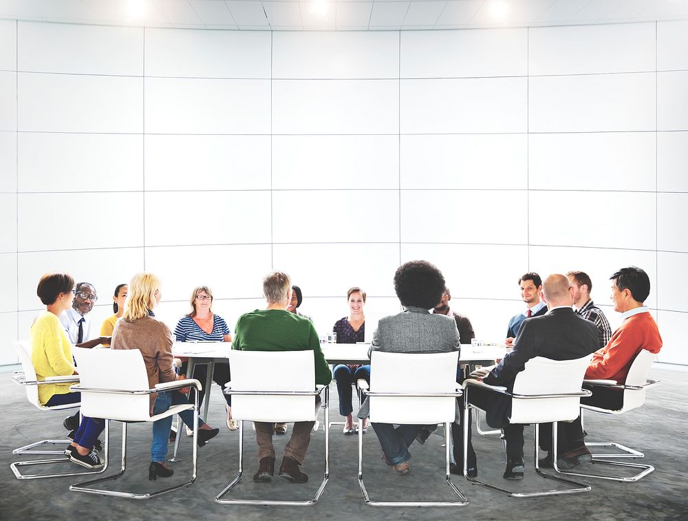 Business Team Partner Meeting Communication Concept