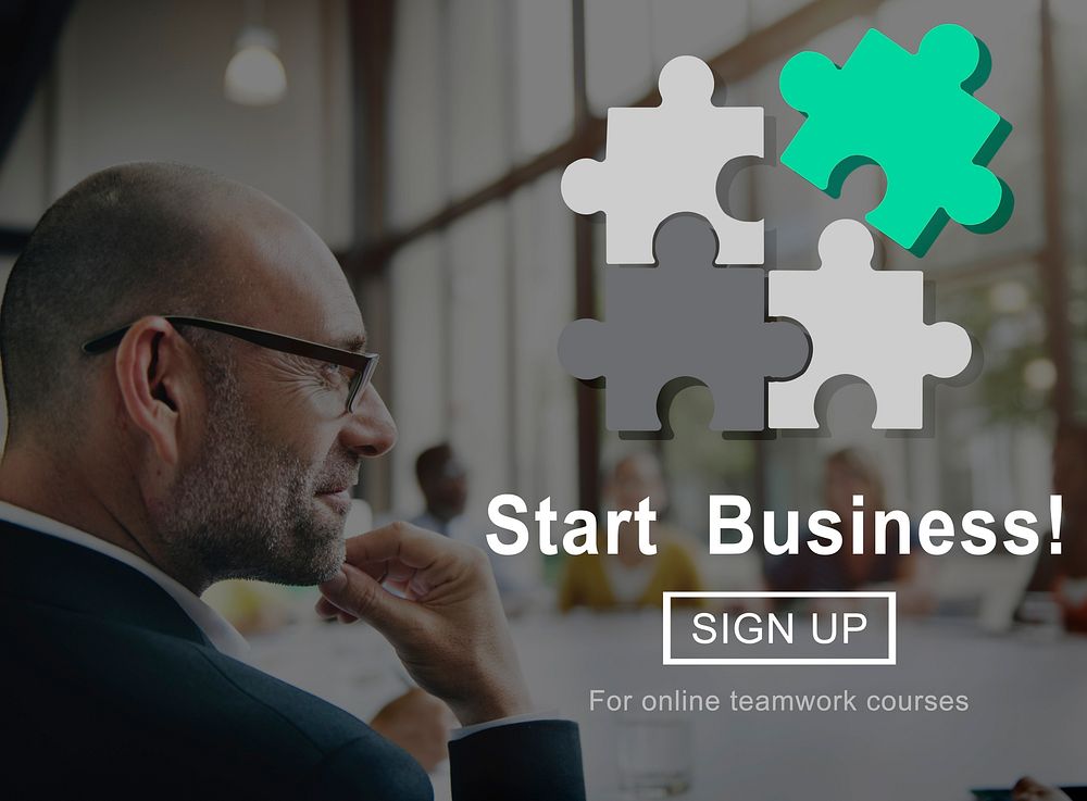 Start Business Beginning Growth Launch Success Concept