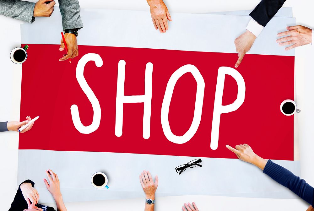 Shop Shopping Department Marketing Commerce Concept