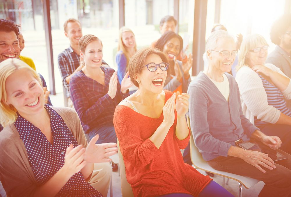 Group of People in Seminar