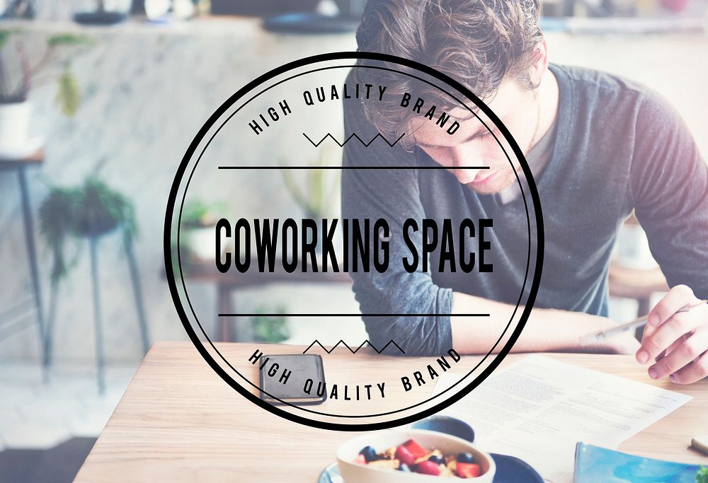 Coworking Space Place of Work Office Concept