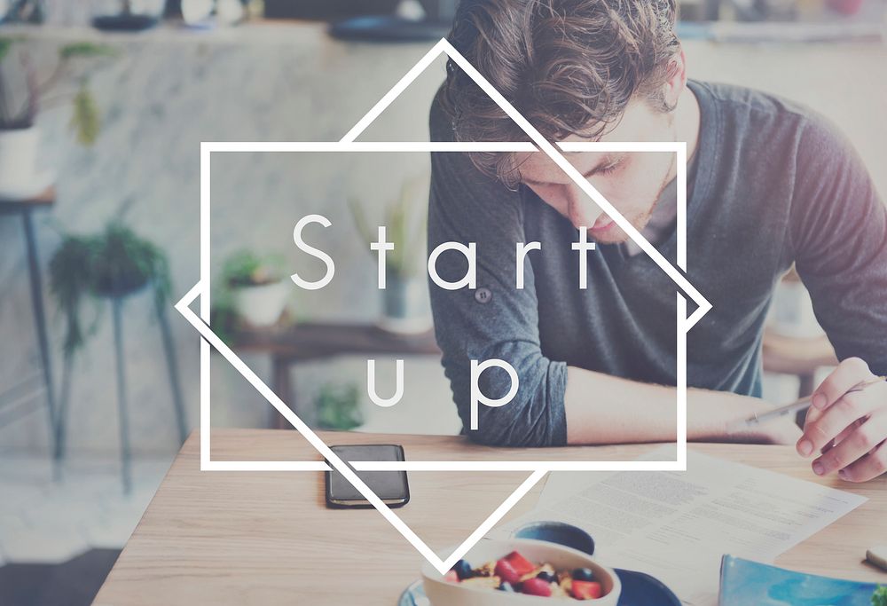 Start up Mission Launch Learning New Business Concept