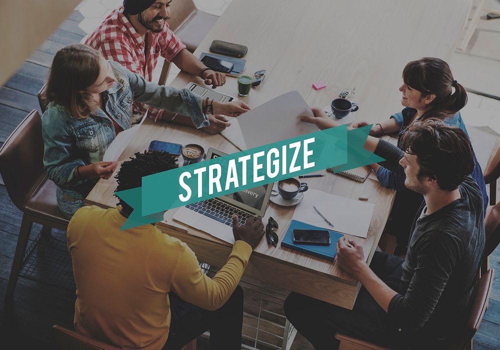 Strategize Mission Objective Planning Vision Concept