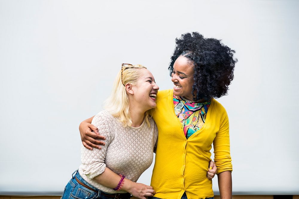 Woman Women Famale Friend Friendship Girlfriend Concept