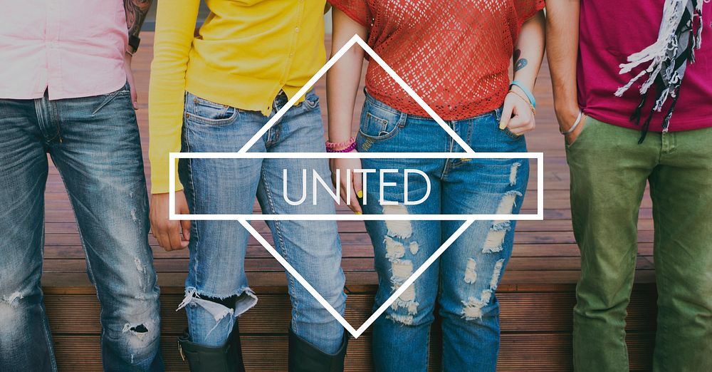 United Connection Friendship Partnership Support Concept
