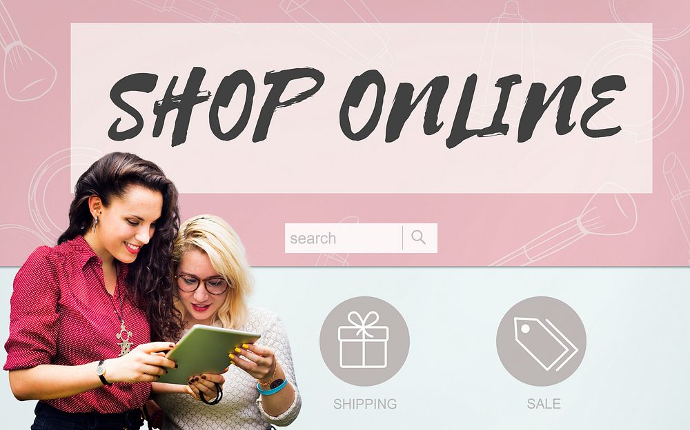 Shop Online Internet Shopping Store Concept