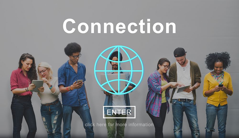 Connection Internet Technology Online Website Concept