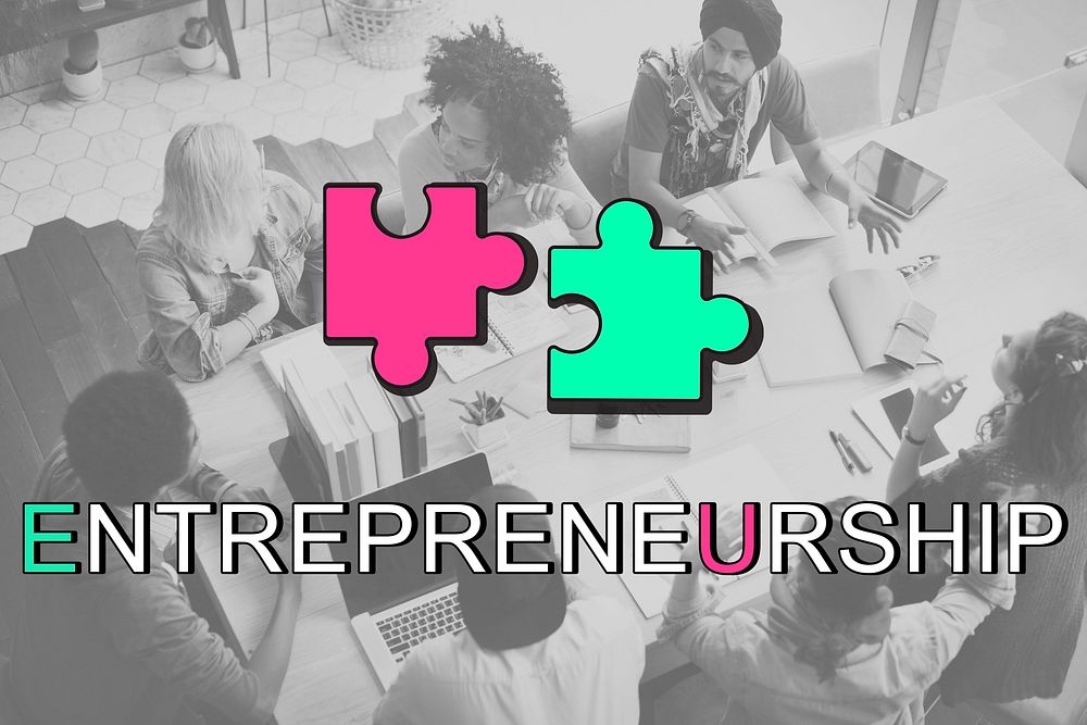 Entrepreneurship Leadership Jigsaw Pieces Concept | Free Photo - rawpixel