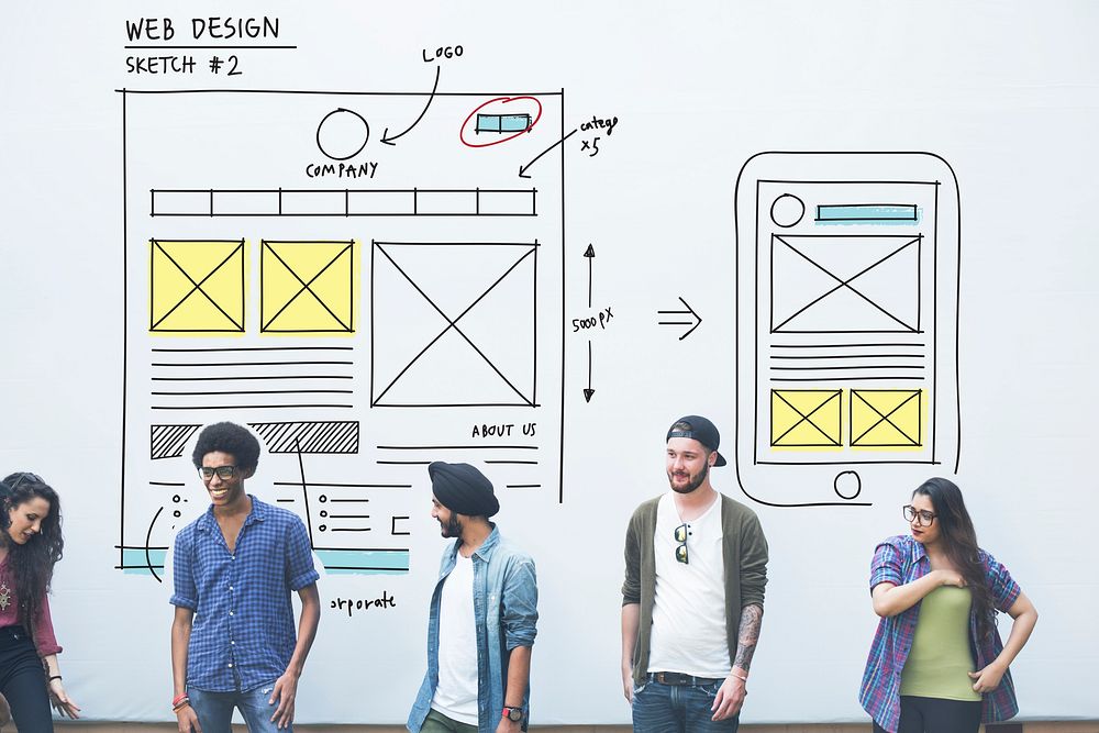 Web Design Online Technology Content Concept