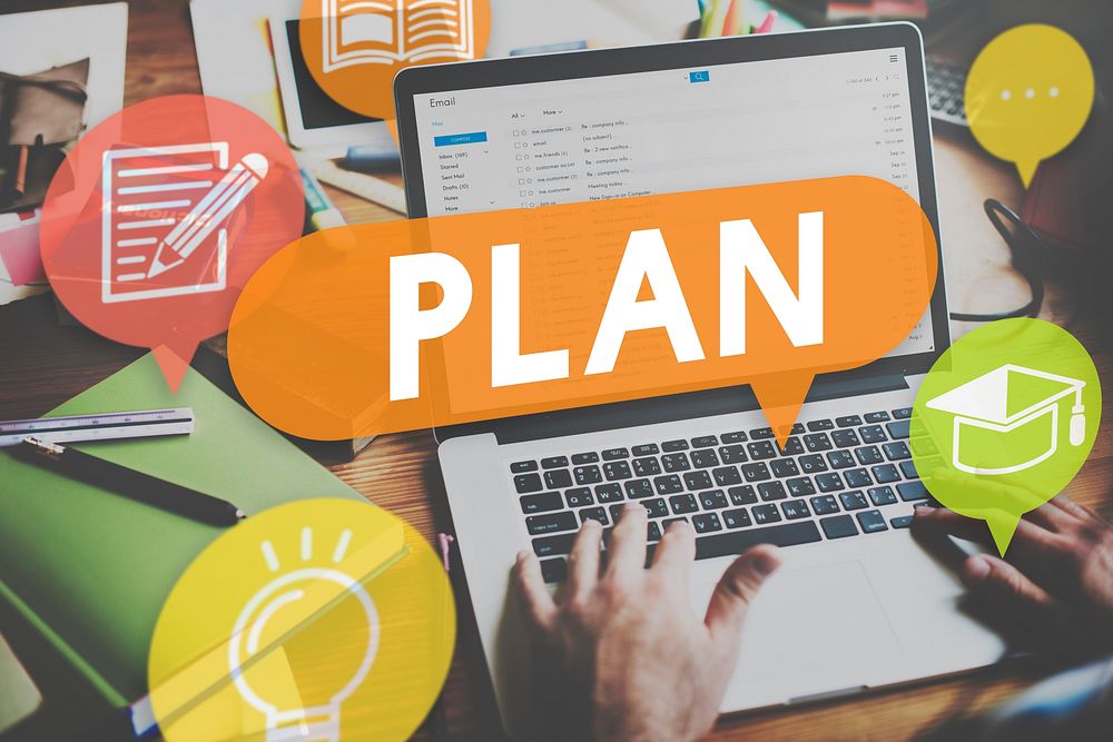 Plan Planning Education Strategy Concept