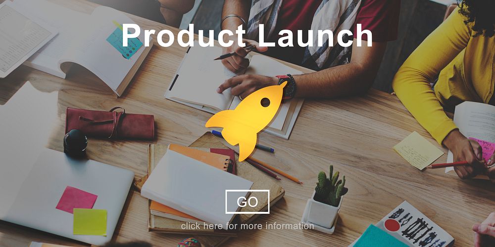 Product Launch New business Innovation Concept