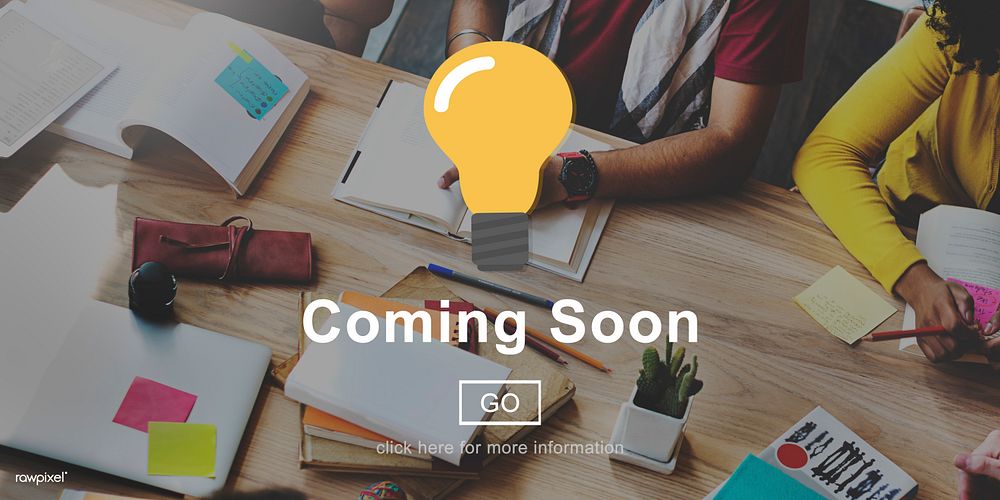 Coming Soon Start Ideas Website Concept