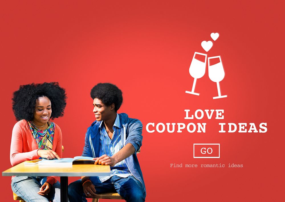 Love Coupon Ideas Gift Romance Valentines Concept