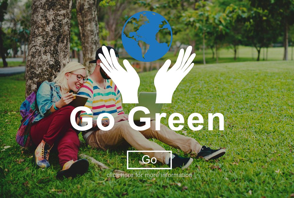 Go Green Conservation Ecology Environmental Concept