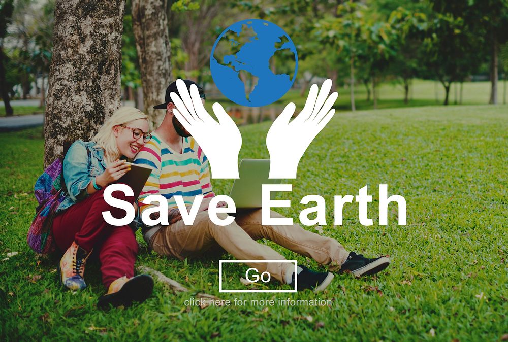 Save Earth Environmental Conservation Eco Concept