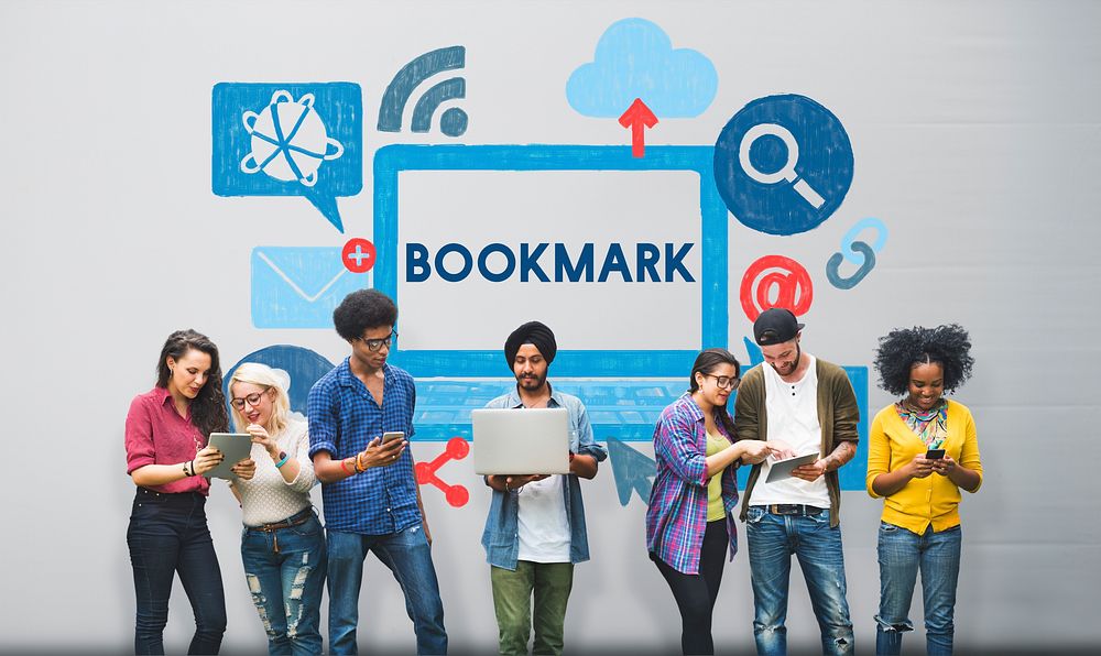 Bookmark Content Favorite Web Page Online Internet Concept
