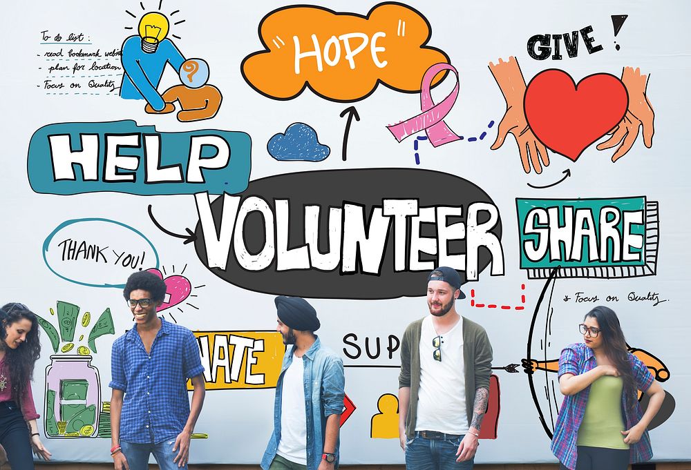 Volunteer Voluntary Volunteering Assist Charity Concept