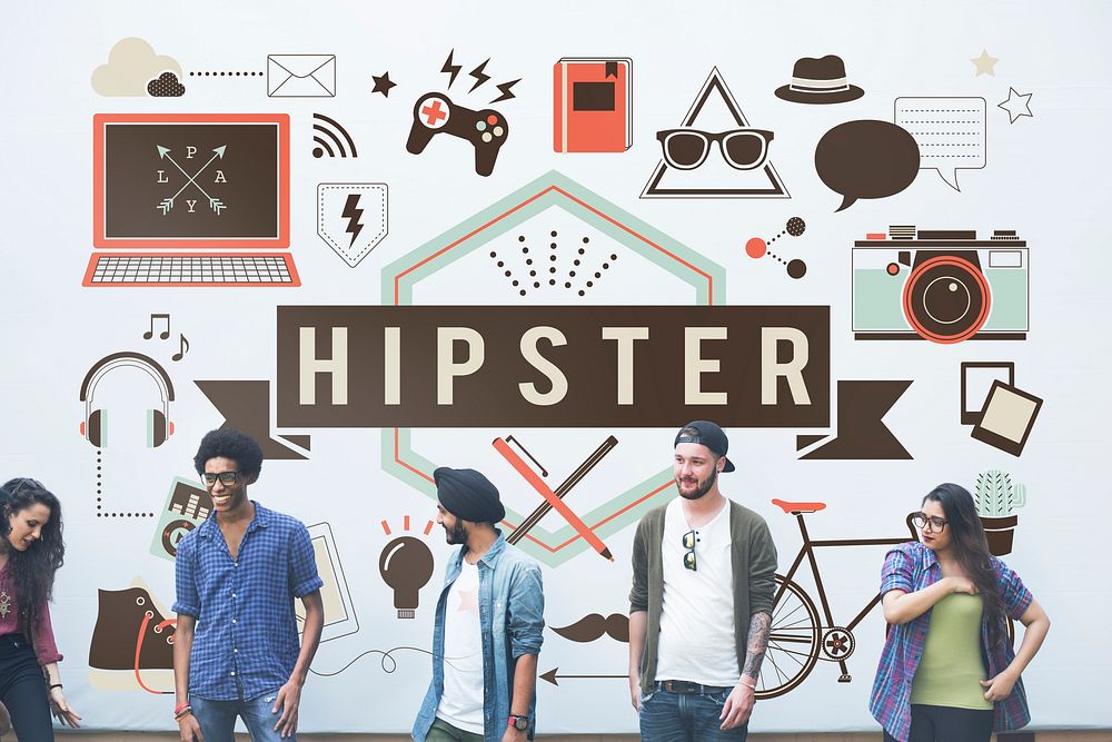 Hipster Lifestyle Style Retro Indie Concept
