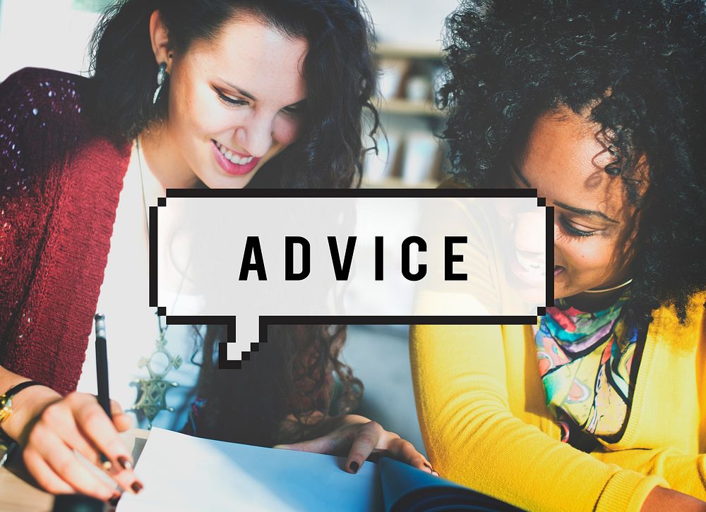 Advice Suggestion Advisor Guidance Consult Support Concept