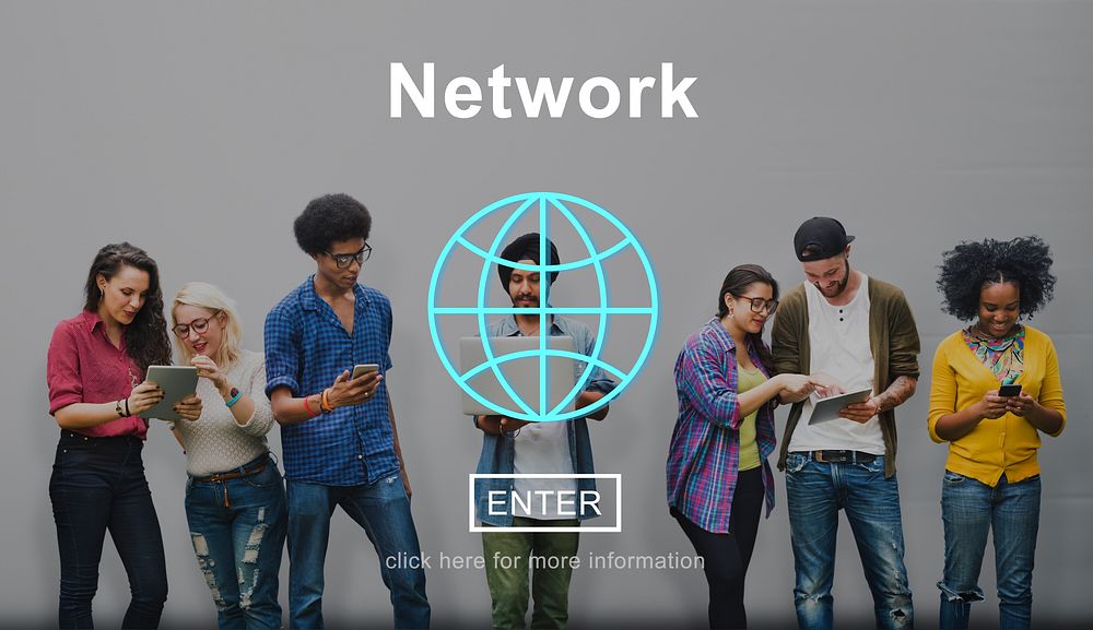 Network Networking Online Internet Homepage Concept