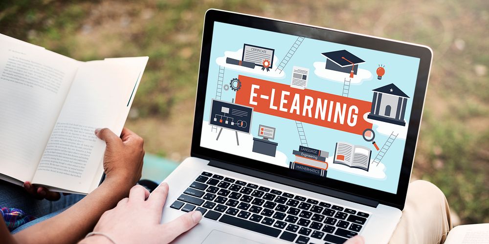 E-learning Education Internet Technology Network Concept