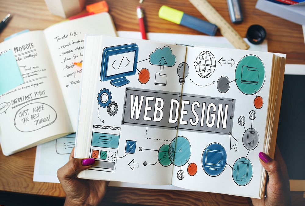 Web Design Technology Digital Illustrations Concept