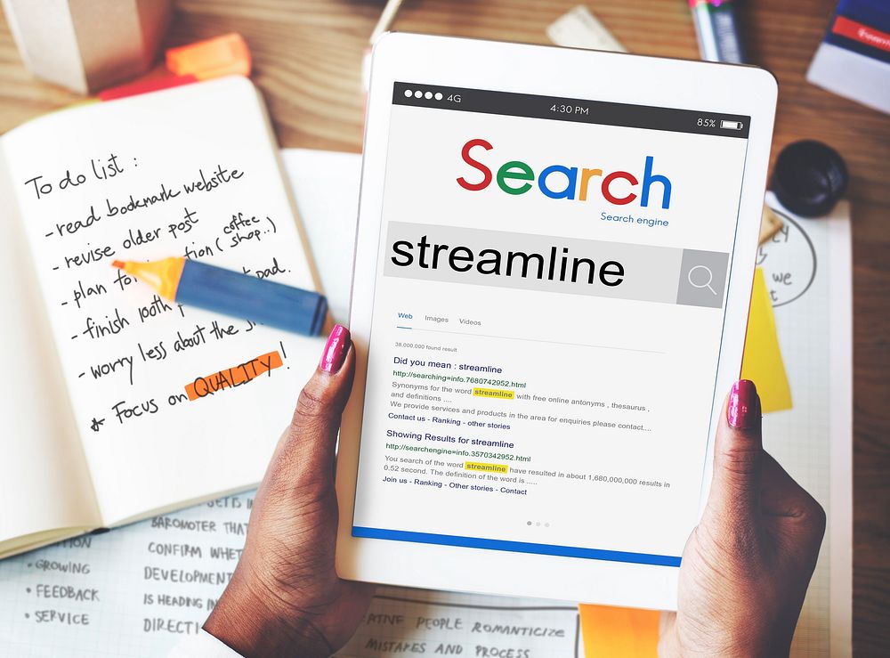 Streamline Broadcasting Multimedia Live Online Concept