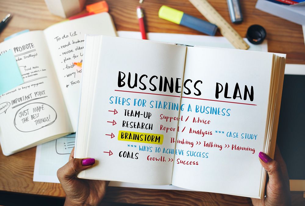 Business Plan Strategy Success Goals Research Concept