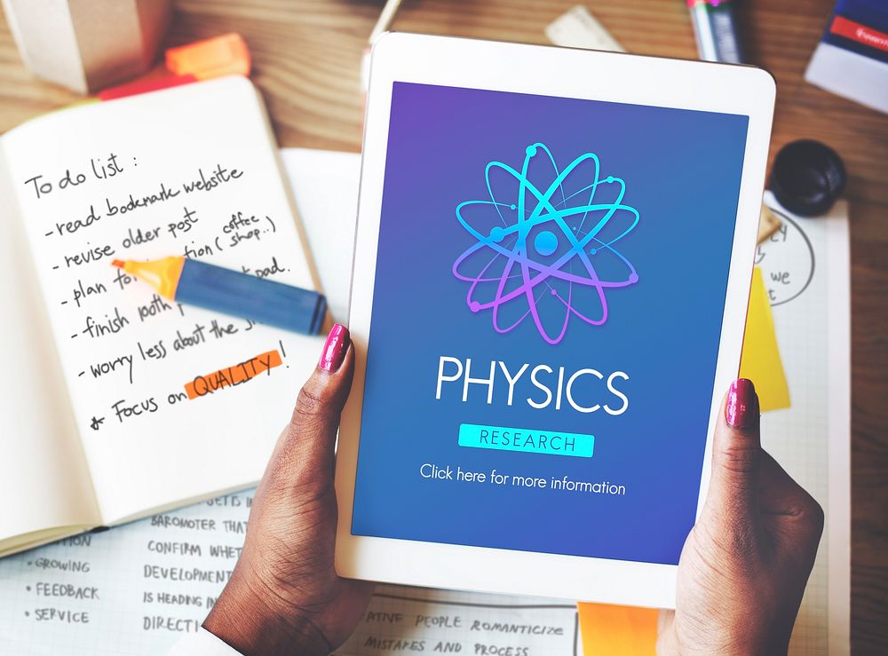 Physics Study Science Atom Energy Concept