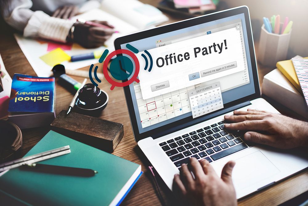Office Party Business Commercial Entertainment Concept