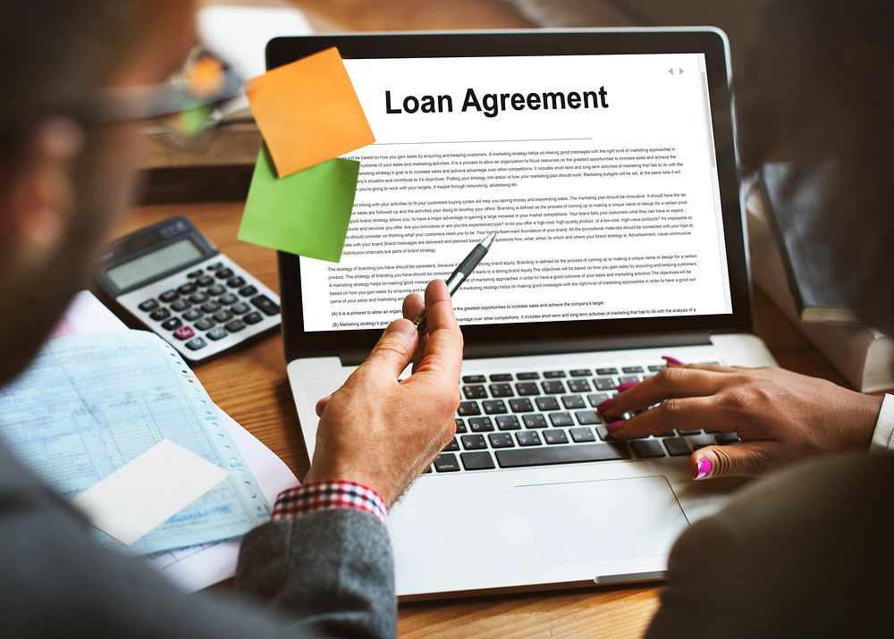 Loan Agreement Budget Capital Credit Borrow Concept