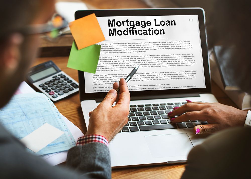 Mortgage Loan Request Modification Document Concept