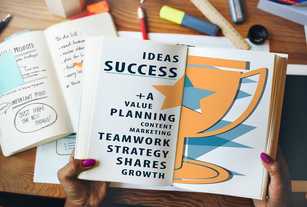 Success Goal Teamwork Value Planning Word Concept