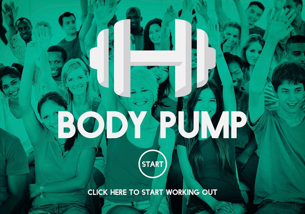 Body Pump Body Weight Exercise Concept