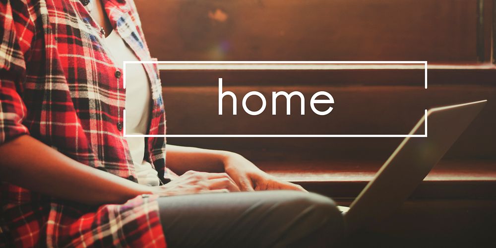 Home Homepage Website Technology Concept